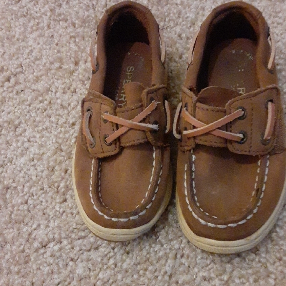 Sperry Kids Brown Boat Shoes